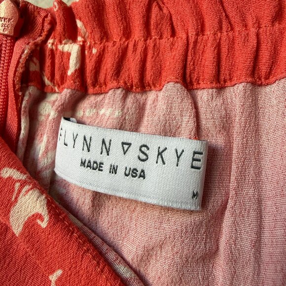 NWT Flynn Skye Bella Floral Maxi Dress in Apricot Burst Size M - Picture 6 of 7